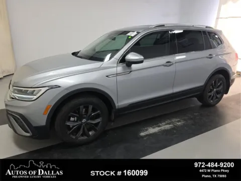 Silver 2024 Volkswagen Tiguan 2.0T SE for sale in Plano, TX