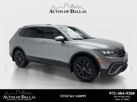 Silver 2024 Volkswagen Tiguan 2.0T SE for sale in Plano, TX