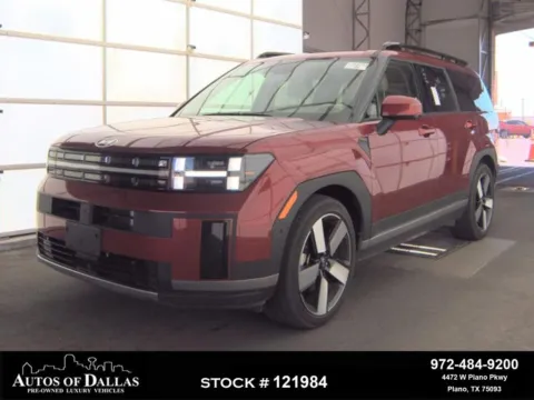 Red 2025 Hyundai Santa Fe Limited for sale in Plano, TX