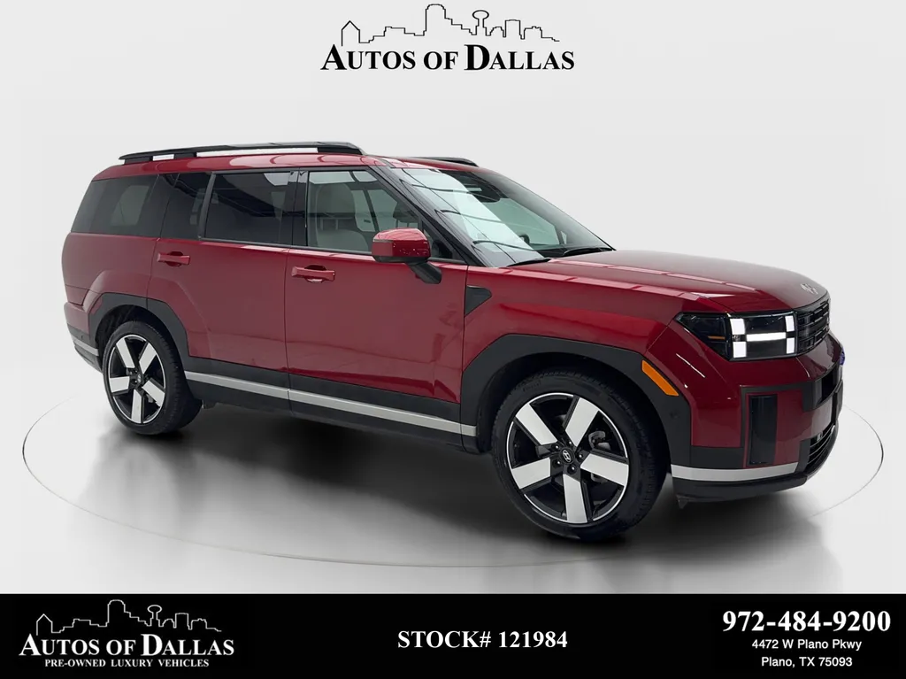Red 2025 Hyundai Santa Fe Limited for sale in Plano, TX