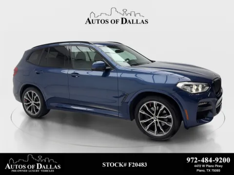 Blue 2021 BMW X3 sDrive30i for sale in Plano, TX