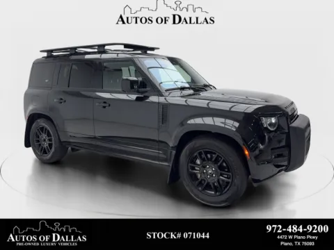 Black 2022 Land Rover Defender 110 X-Dynamic SE for sale in Plano, TX