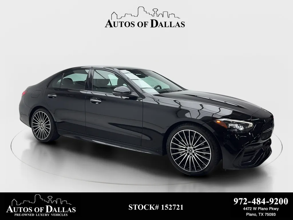 Black 2023 Mercedes-Benz C-Class C 300 for sale in Plano, TX