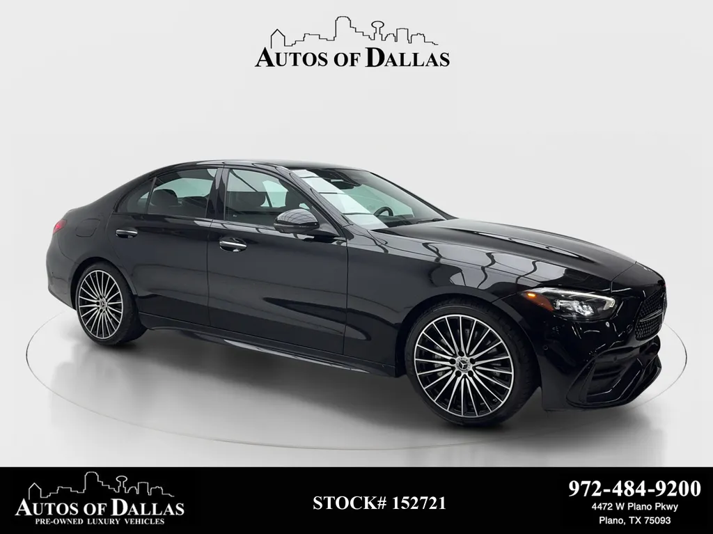 Black 2023 Mercedes-Benz C-Class C 300 for sale in Plano, TX