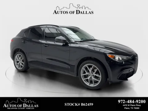Black 2018 Alfa Romeo Stelvio Ti for sale in Plano, TX