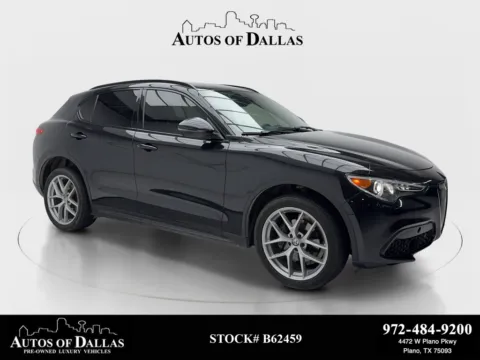 Black 2018 Alfa Romeo Stelvio Ti for sale in Plano, TX