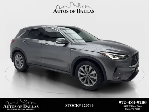 Gray 2022 INFINITI QX50 LUXE for sale in Plano, TX
