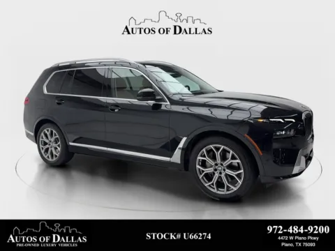 Black 2024 BMW X7 xDrive40i for sale in Plano, TX