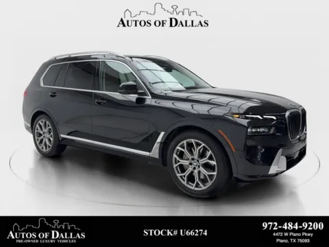 Black 2024 BMW X7 xDrive40i for sale in Plano, TX