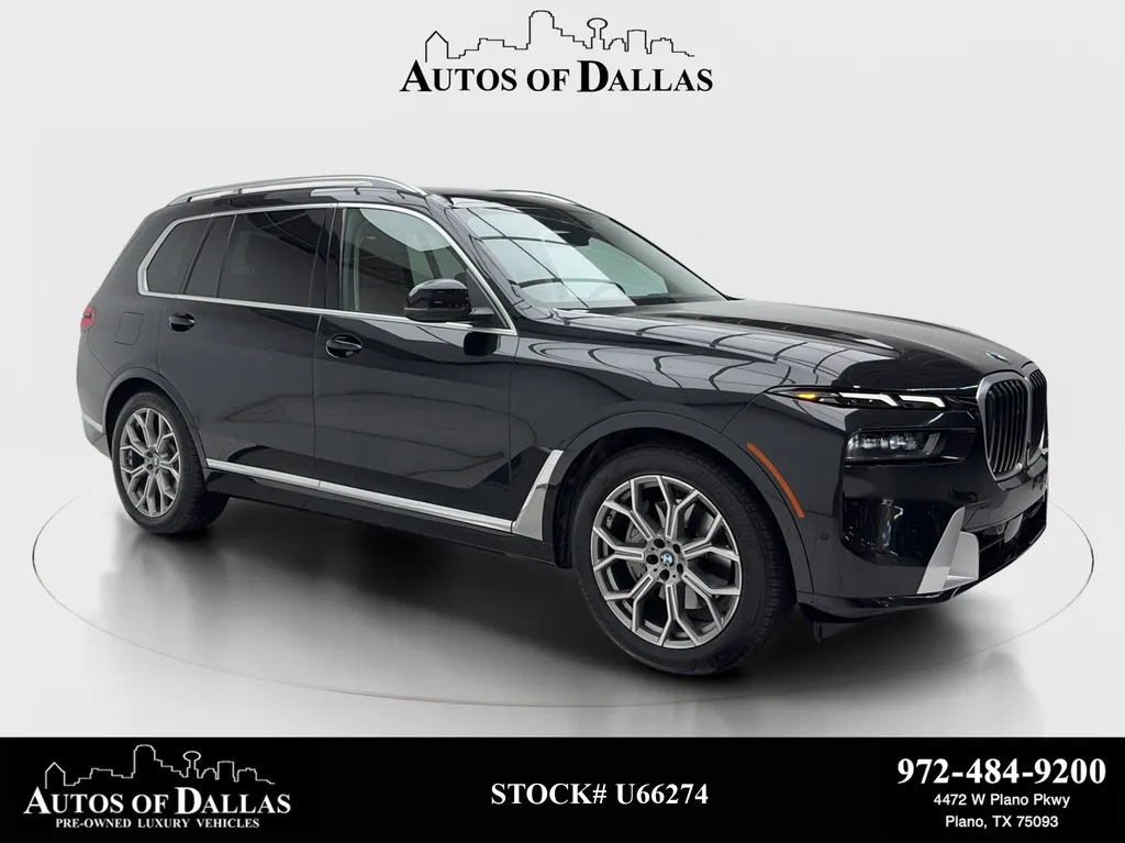 Black 2024 BMW X7 xDrive40i for sale in Plano, TX