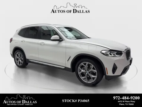 White 2023 BMW X3 sDrive30i for sale in Plano, TX