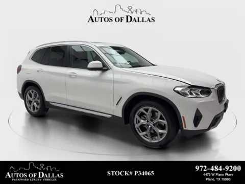 White 2023 BMW X3 sDrive30i for sale in Plano, TX