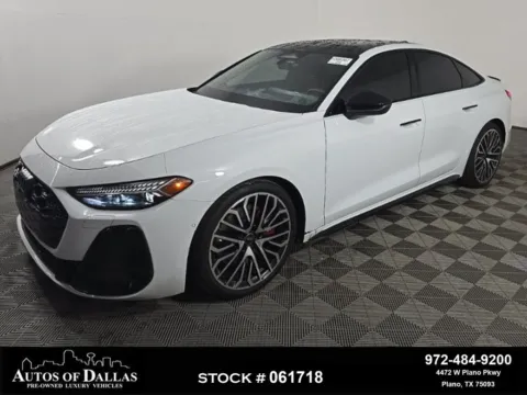 White 2025 Audi S5 3.0T Premium Plus for sale in Plano, TX