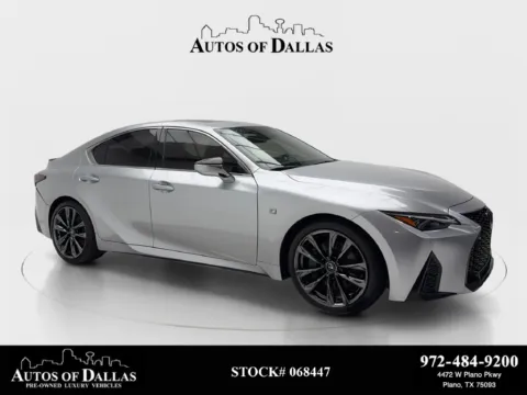 Silver 2023 Lexus IS 350 F SPORT for sale in Plano, TX