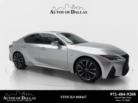 Silver 2023 Lexus IS 350 F SPORT for sale in Plano, TX