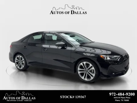 Black 2025 Audi A3 40 Premium for sale in Plano, TX