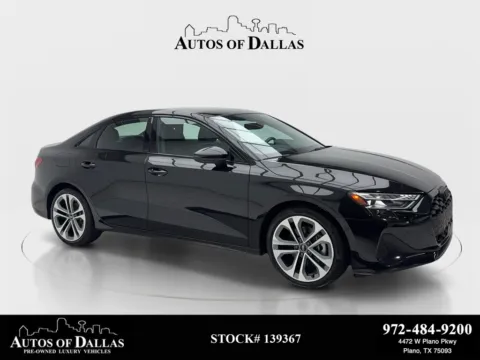 Black 2025 Audi A3 40 Premium for sale in Plano, TX