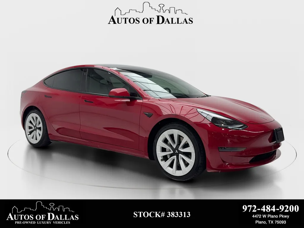 Red 2023 Tesla Model 3 for sale in Plano, TX