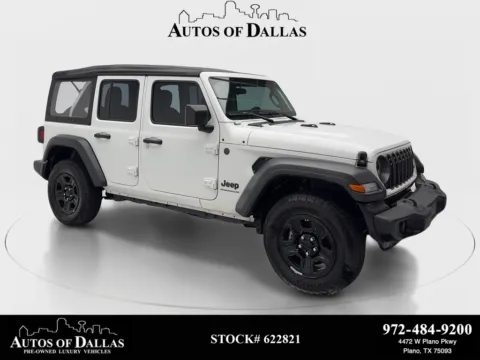 White 2025 Jeep Wrangler Sport for sale in Plano, TX