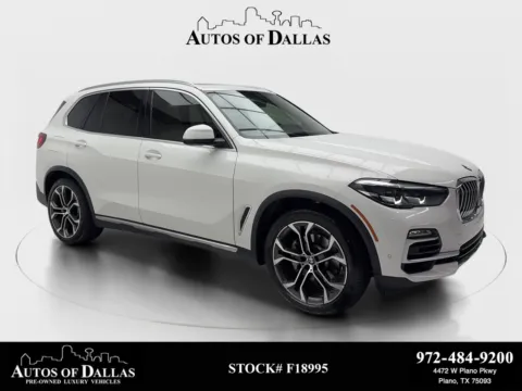 White 2021 BMW X5 sDrive40i for sale in Plano, TX