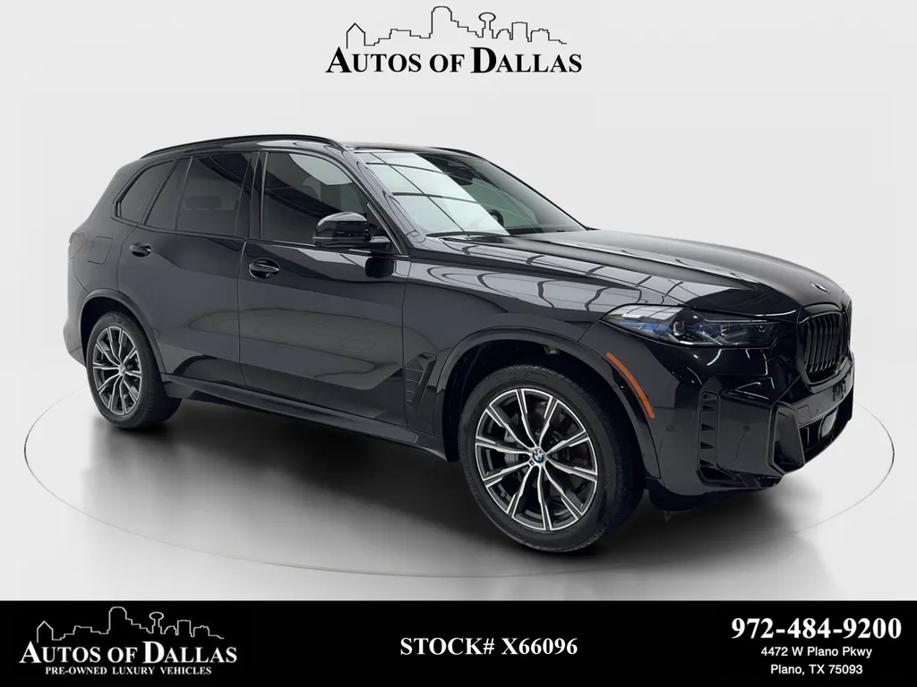 Black 2025 BMW X5 sDrive40i for sale in Plano, TX