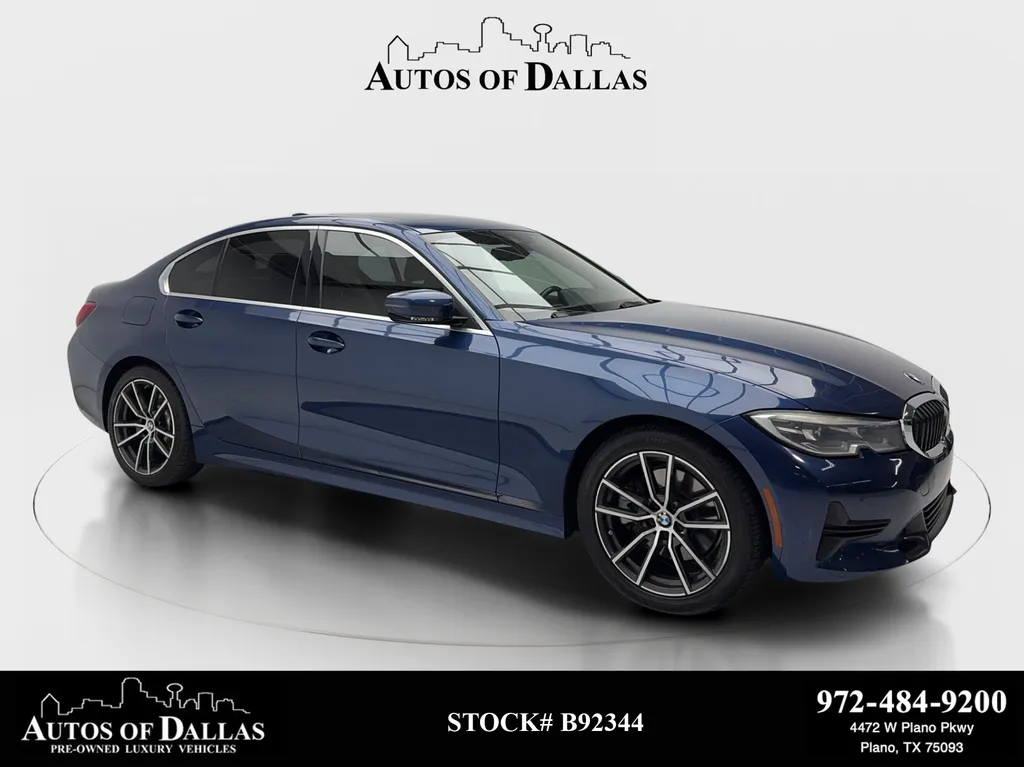 Blue 2021 BMW 3 Series 330i for sale in Plano, TX
