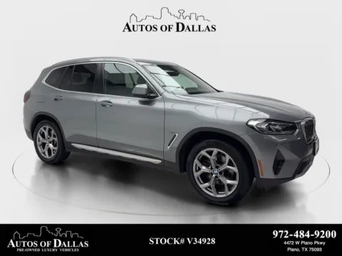 Gray 2024 BMW X3 sDrive30i for sale in Plano, TX