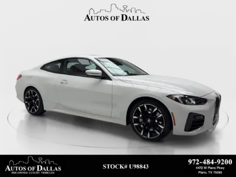 White 2026 BMW 4 Series 430i xDrive for sale in Plano, TX