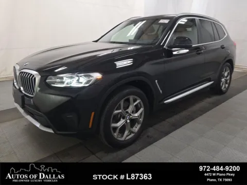 Black 2022 BMW X3 xDrive30i for sale in Plano, TX