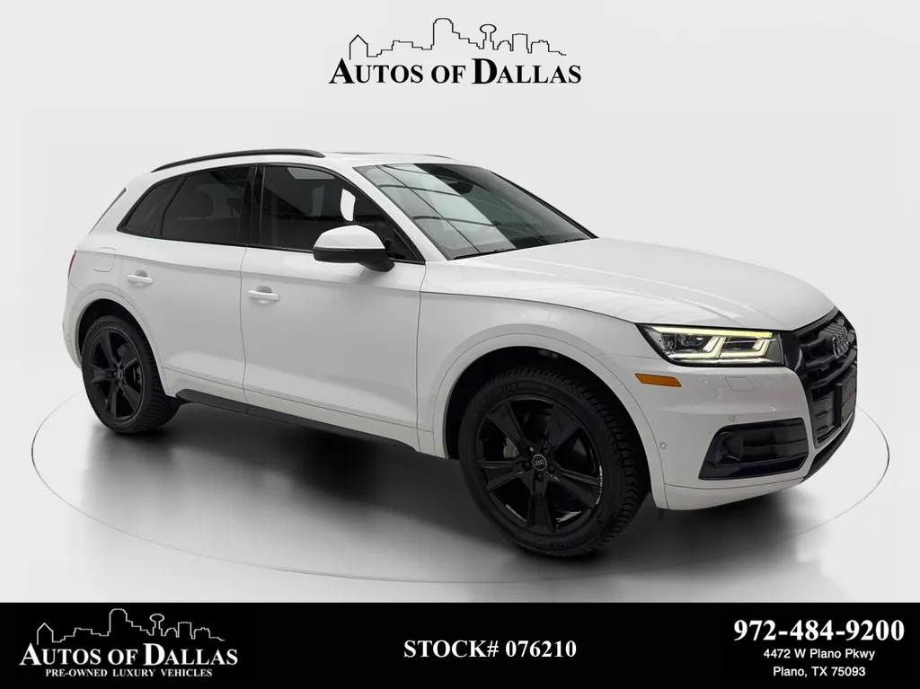 White 2019 Audi Q5 2.0T Prestige for sale in Plano, TX