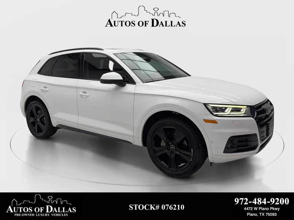 White 2019 Audi Q5 2.0T Prestige for sale in Plano, TX