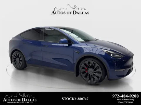 Blue 2022 Tesla Model Y Performance for sale in Plano, TX