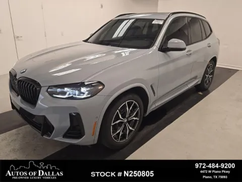 Gray 2024 BMW X3 sDrive30i for sale in Plano, TX