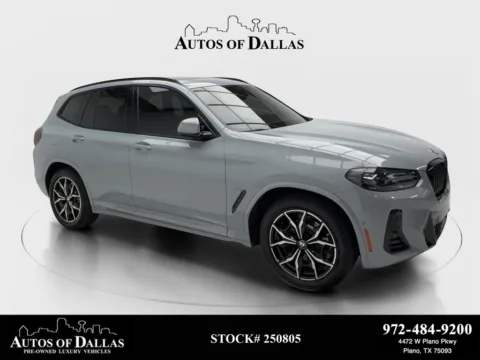 Gray 2024 BMW X3 sDrive30i for sale in Plano, TX