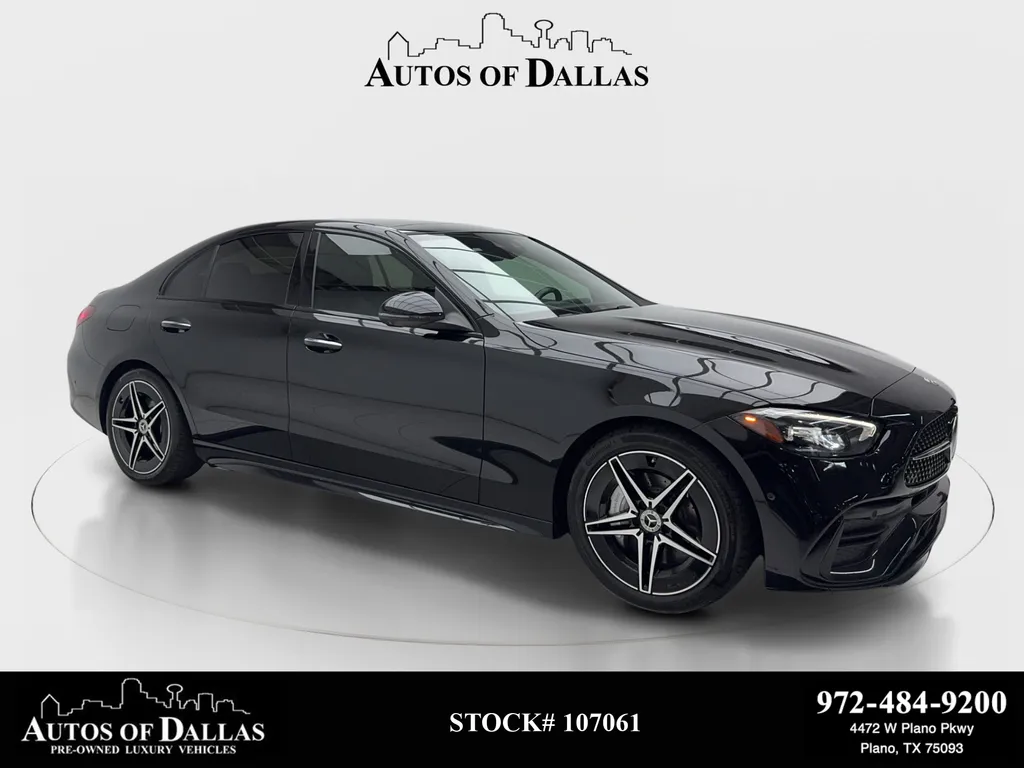 Black 2023 Mercedes-Benz C-Class C 300 for sale in Plano, TX