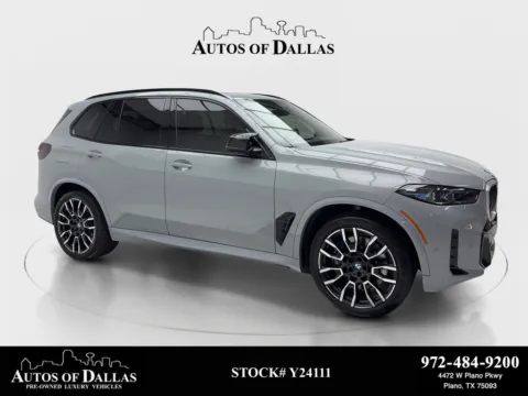Gray 2025 BMW X5 M60i for sale in Plano, TX