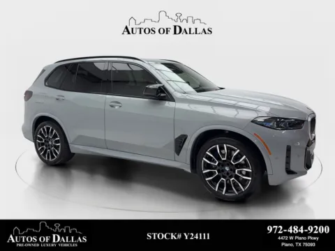 Gray 2025 BMW X5 M60i for sale in Plano, TX