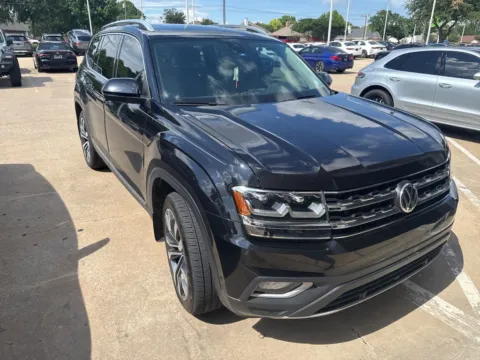 Black 2019 Volkswagen Atlas SEL Premium for sale in Plano, TX