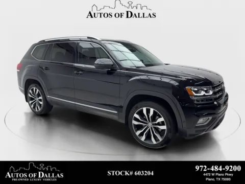 Black 2019 Volkswagen Atlas SEL Premium for sale in Plano, TX