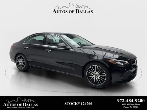 Black 2023 Mercedes-Benz C-Class C 300 for sale in Plano, TX