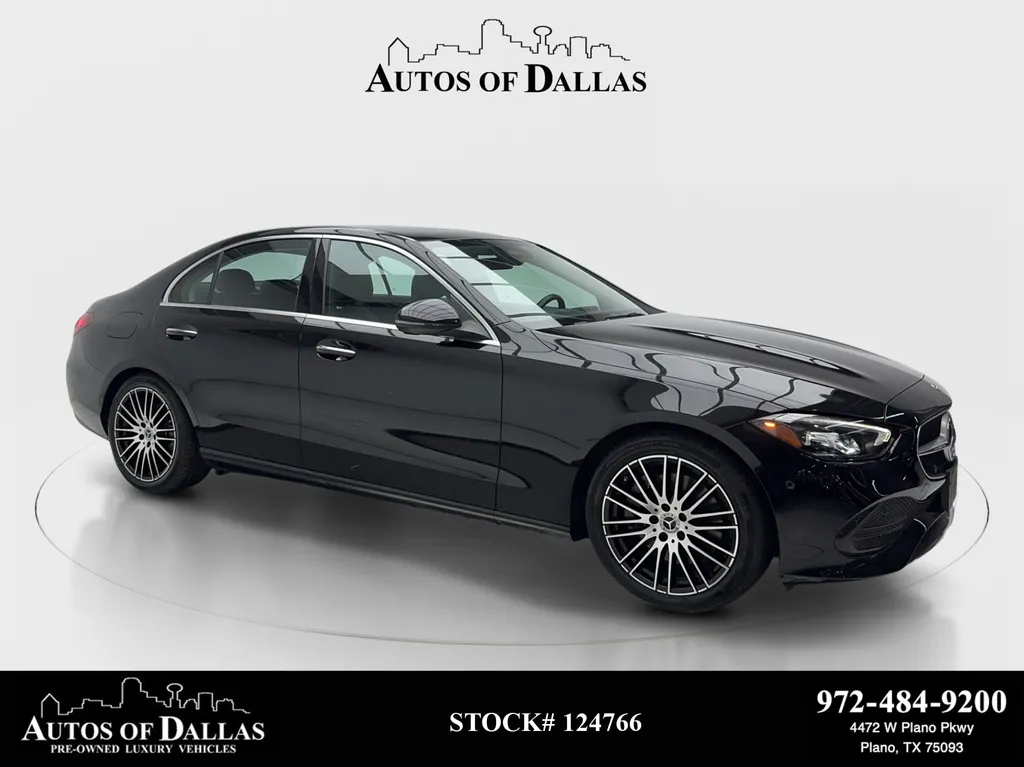 Black 2023 Mercedes-Benz C-Class C 300 for sale in Plano, TX