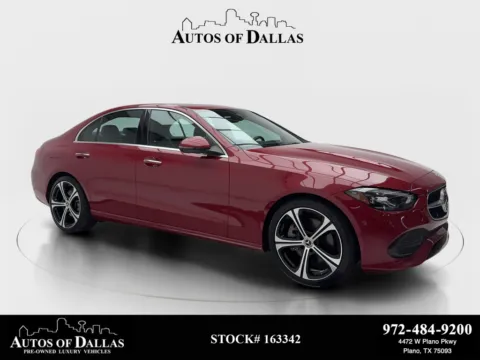 Red 2024 Mercedes-Benz C-Class C 300 for sale in Plano, TX