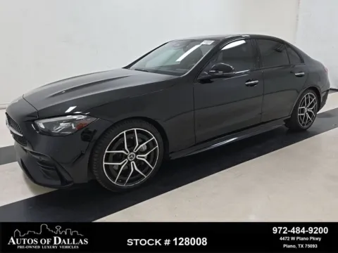 Black 2023 Mercedes-Benz C-Class C 300 for sale in Plano, TX