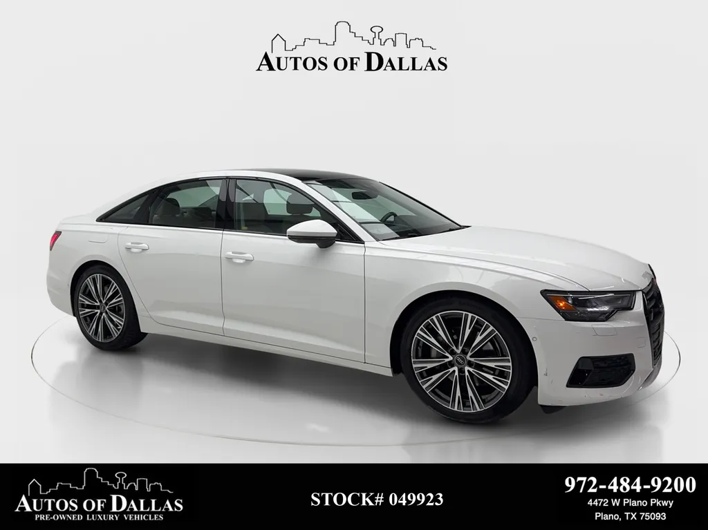 White 2023 Audi A6 quattro Premium 45 TFSI for sale in Plano, TX
