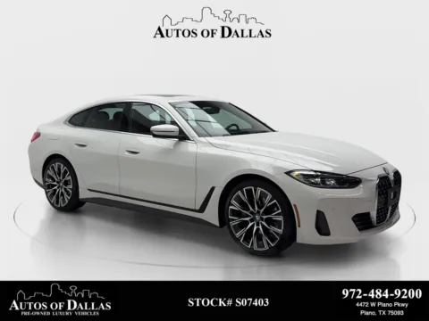 White 2024 BMW 4 Series 430i Gran Coupe for sale in Plano, TX