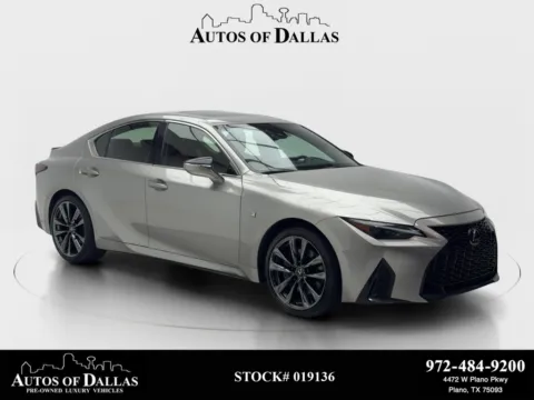 Silver 2021 Lexus IS 350 F SPORT for sale in Plano, TX