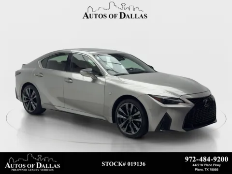 Silver 2021 Lexus IS 350 F SPORT for sale in Plano, TX