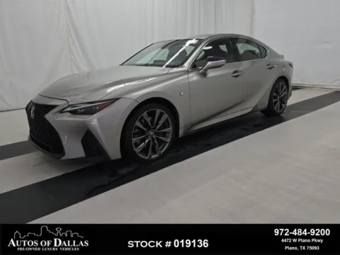 Silver 2021 Lexus IS 350 F SPORT for sale in Plano, TX