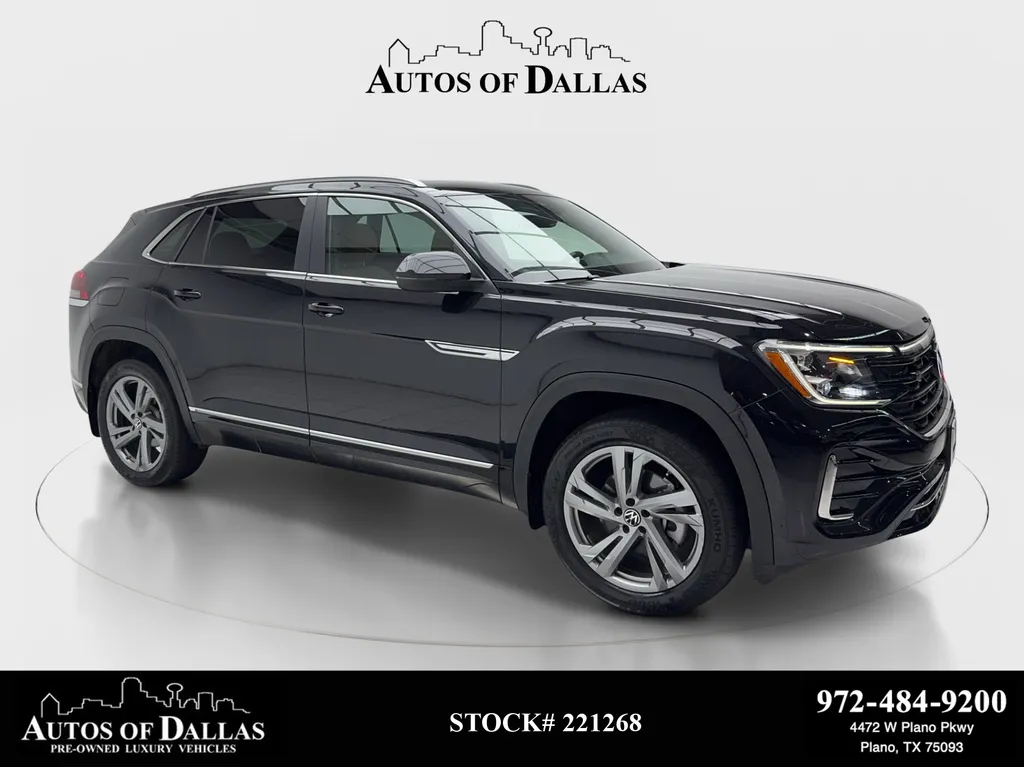 Black 2024 Volkswagen Atlas Cross Sport 2.0T SEL R-Line for sale in Plano, TX