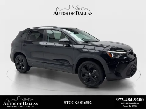 Black 2025 Volkswagen Taos 1.5T SE Black for sale in Plano, TX